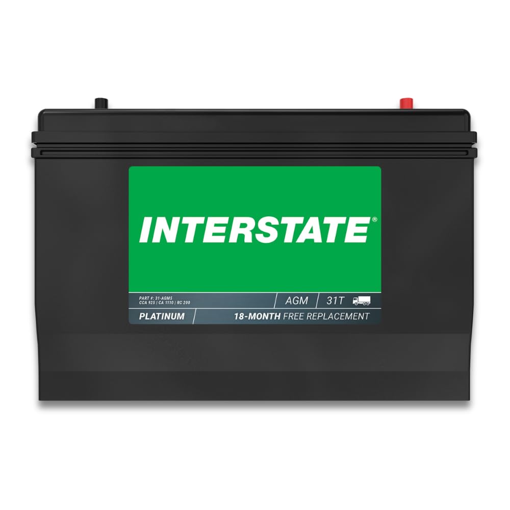 12V 100Ah Group 31 AGM Marine/RV Battery R69736