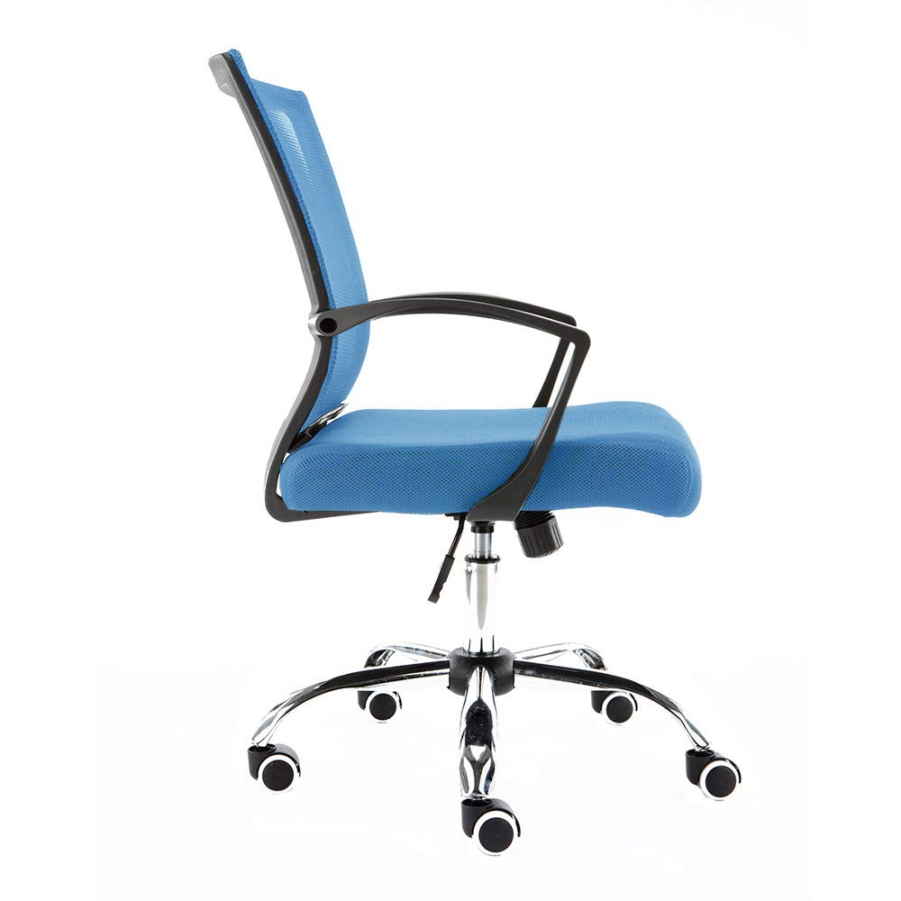 Black Blue Ergonomic Mesh Office Chair Y686060