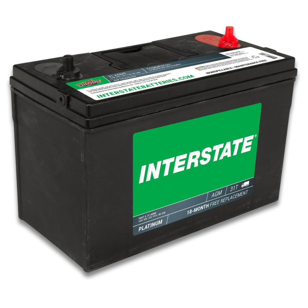 12V 100Ah Group 31 AGM Marine/RV Battery R69736
