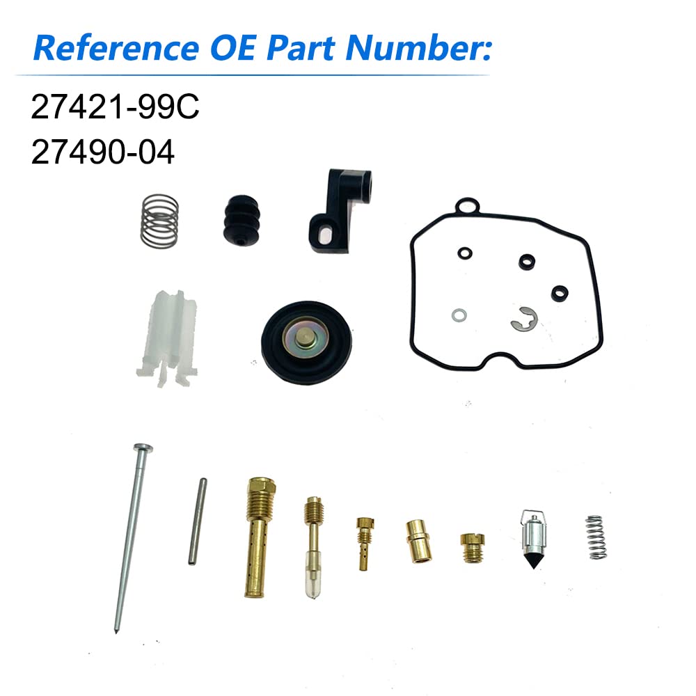Carburetor Repair Rebuild Kit M4496