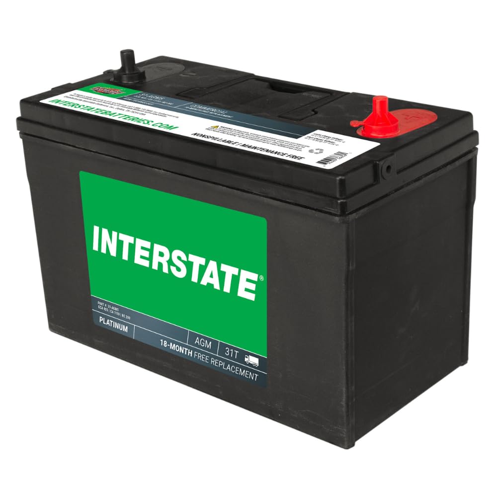 12V 100Ah Group 31 AGM Marine/RV Battery R69736