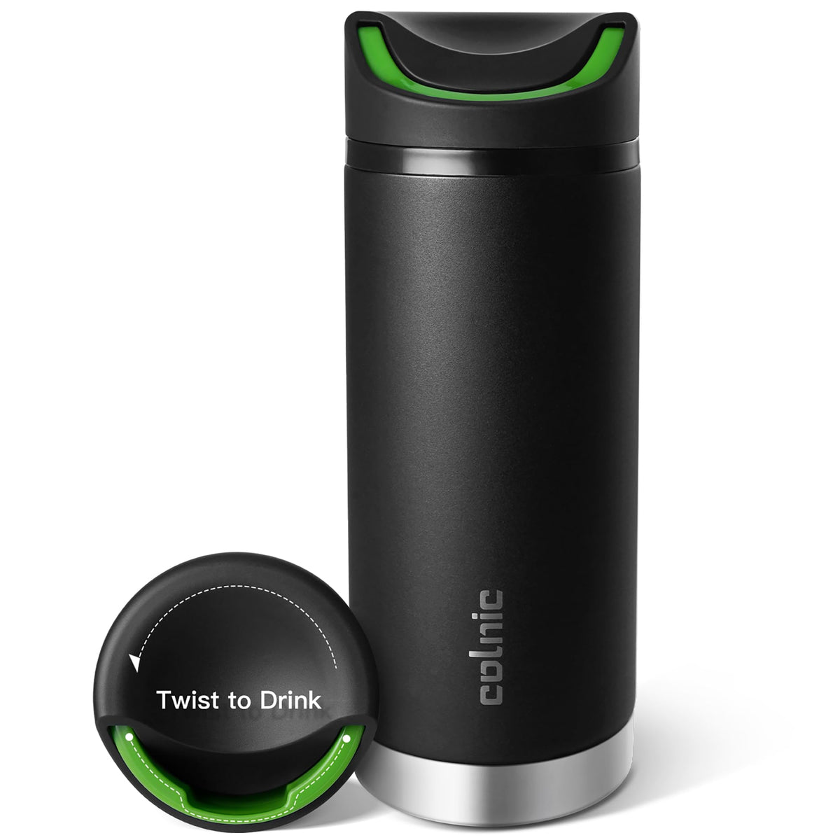 16 oz Insulated Stainless Steel Travel Coffee Mug with Lid K165