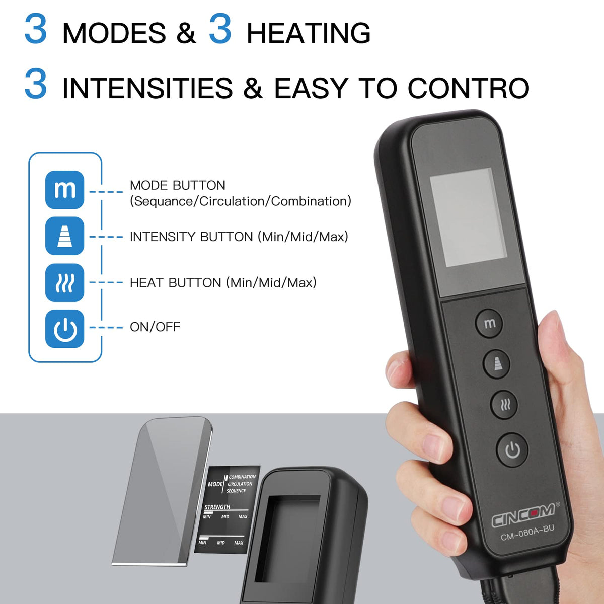 Leg Massager with Heat and Compression W893902