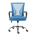 Black Blue Ergonomic Mesh Office Chair Y686060