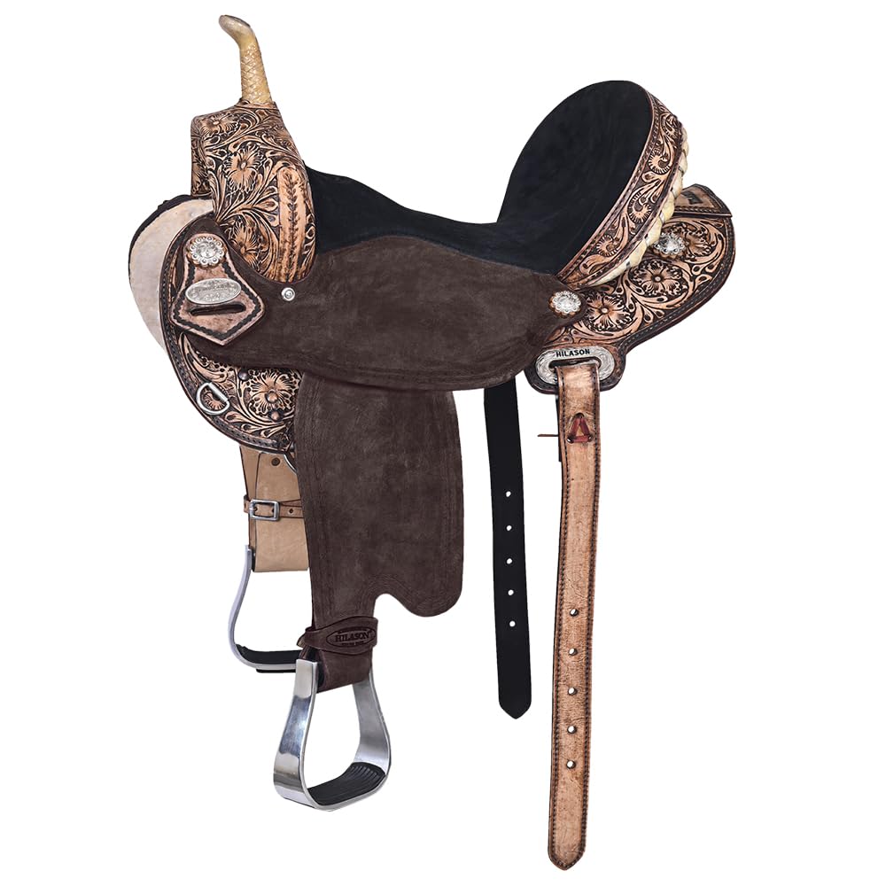 Antique Brown Western Saddle Q888981