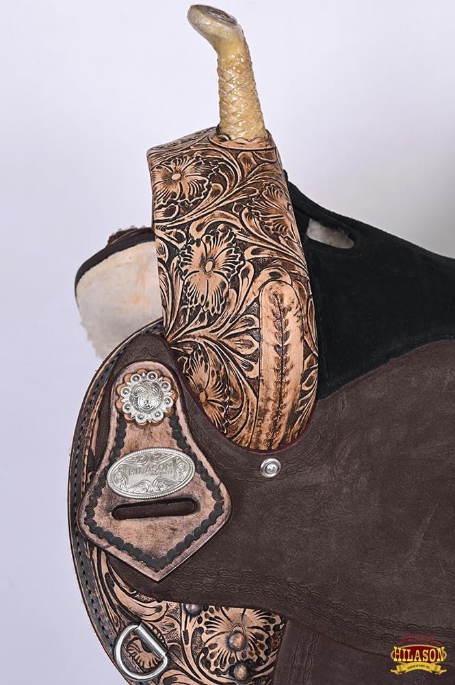 Antique Brown Western Saddle Q888981