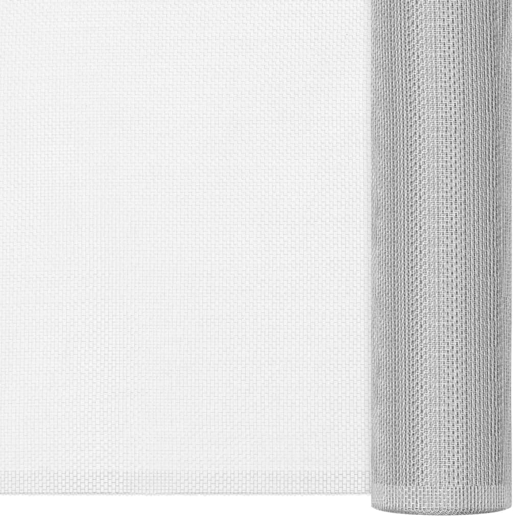 Aluminum Mesh Roll 44.1" x 393.7" Silver D3840