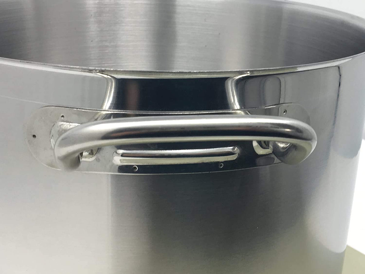 40 Qt Stainless Steel Stock Pot with Cover Z376260