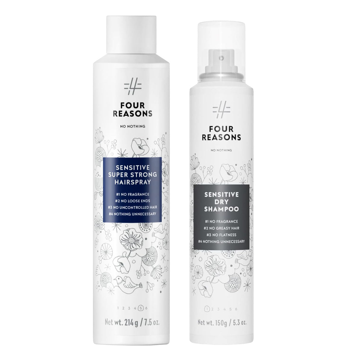 Sensitive Hairspray & Dry Shampoo X53546