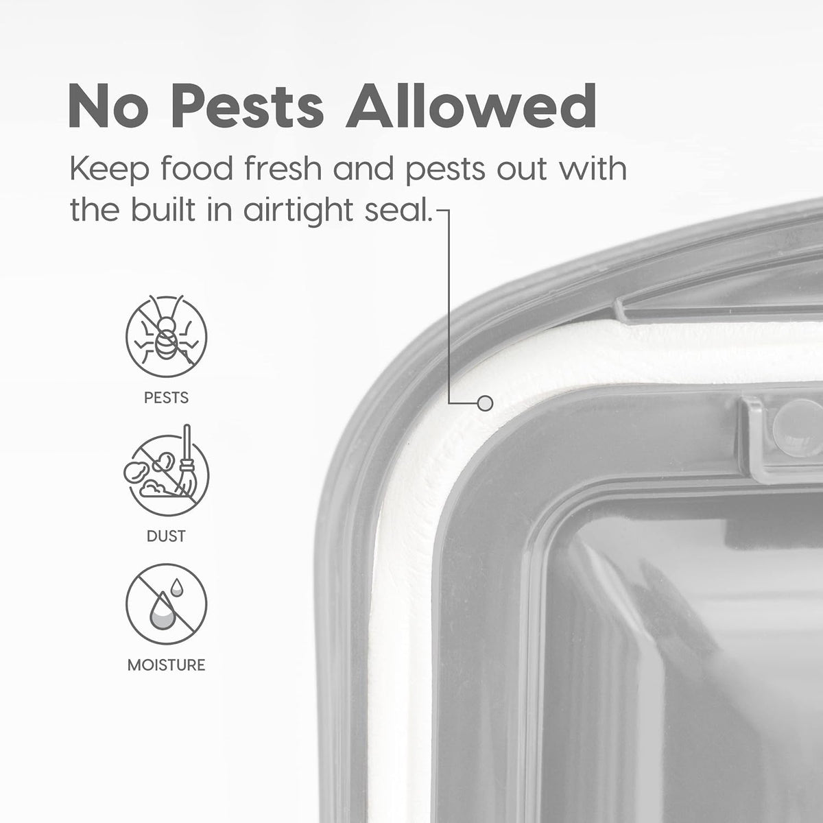 Dog Food Storage Container Up to 10 lbs J460149