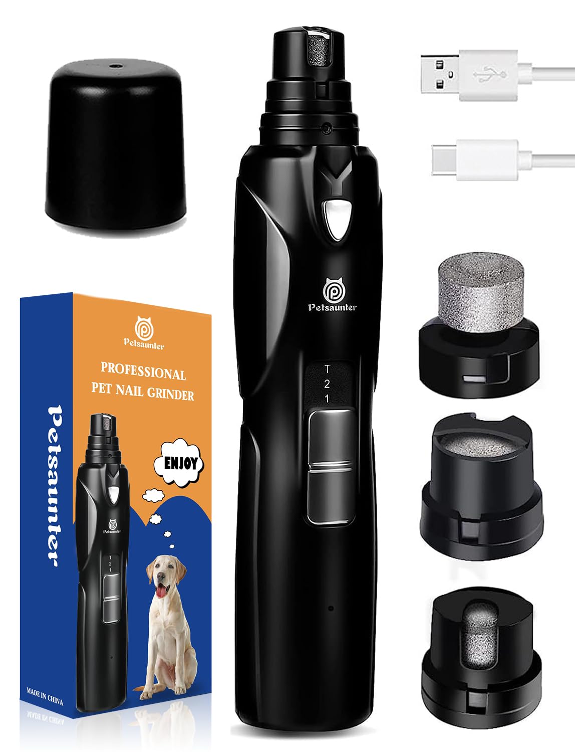 Dog Nail Grinder with LED Light G916