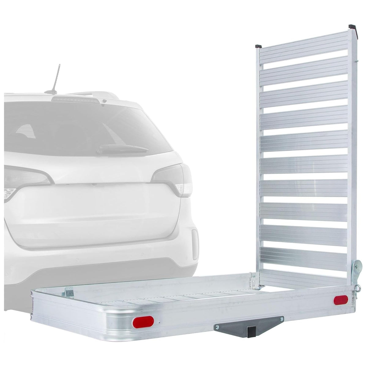 Hitch Cargo Carrier with Ramp D1286