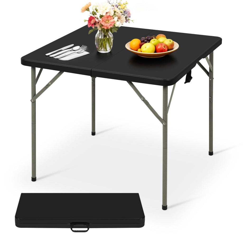 34" Black Folding Card Table X249