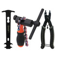 Bike Chain Breaker Tool Set Chain Checker 1-12 Speed C3561