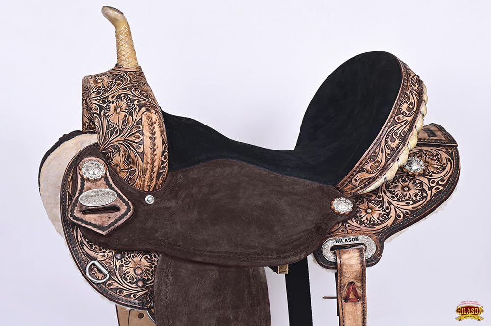 Antique Brown Western Saddle Q888981