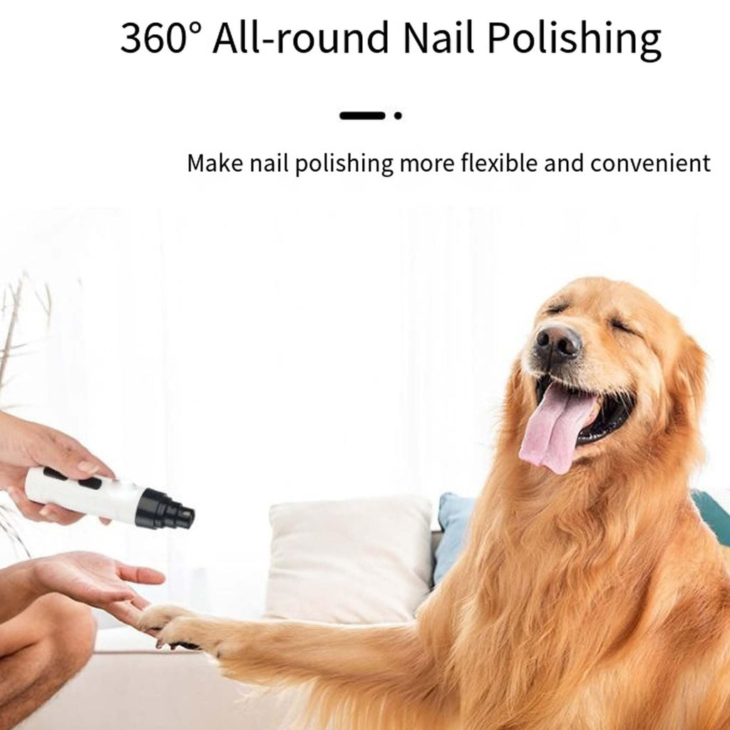 Silent Dog Nail Grinder with LED Light I169765