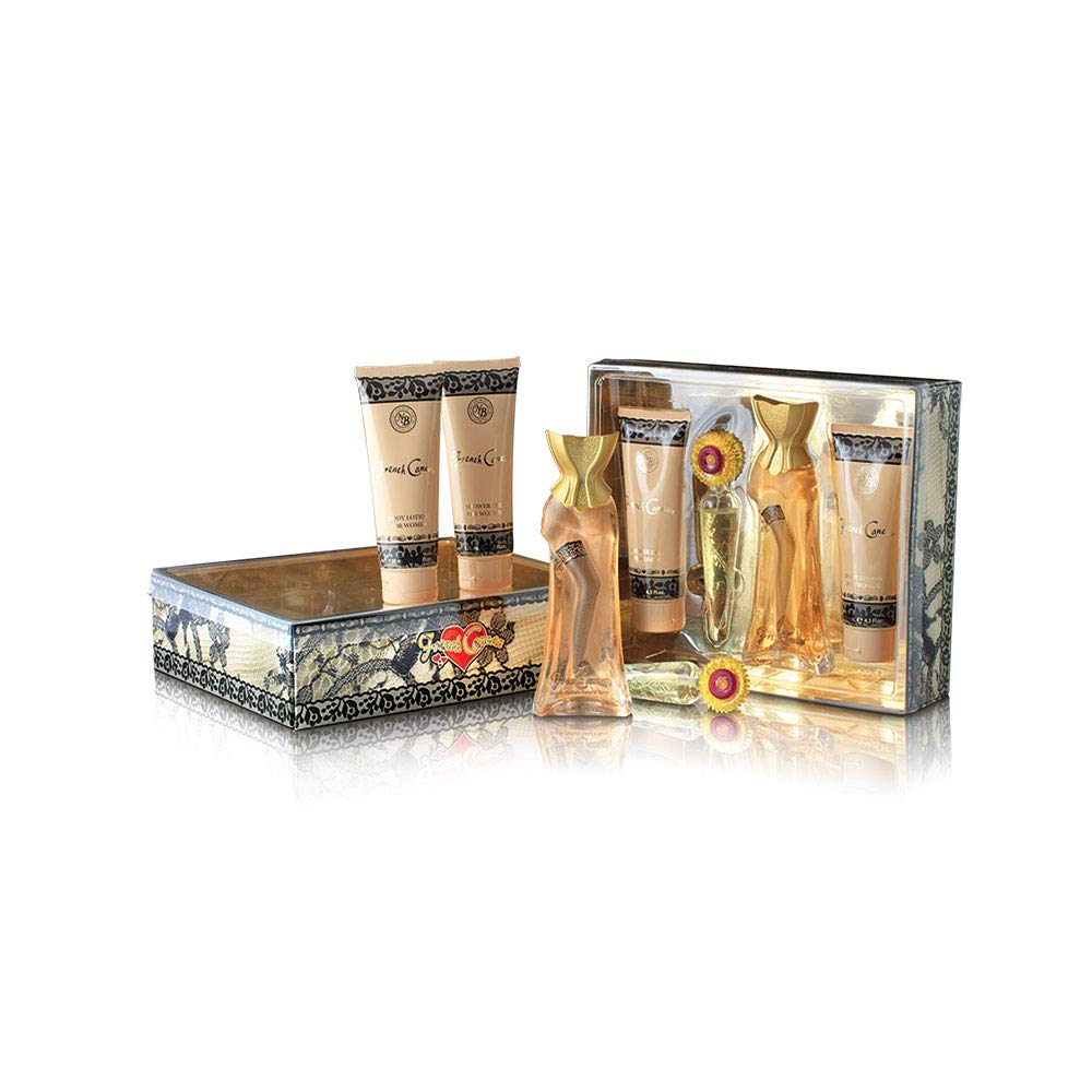 4 Pc Gift Set 3.4oz EDP Spray 0.5oz EDP Spray 4.3oz Shower Gel 4.3oz Body Lotion Q658969