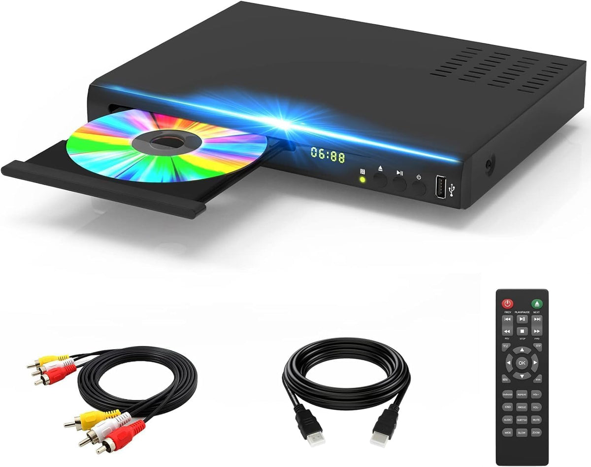 Blu Ray DVD Player 1080P Disc System with HDMI AV Cable T228823