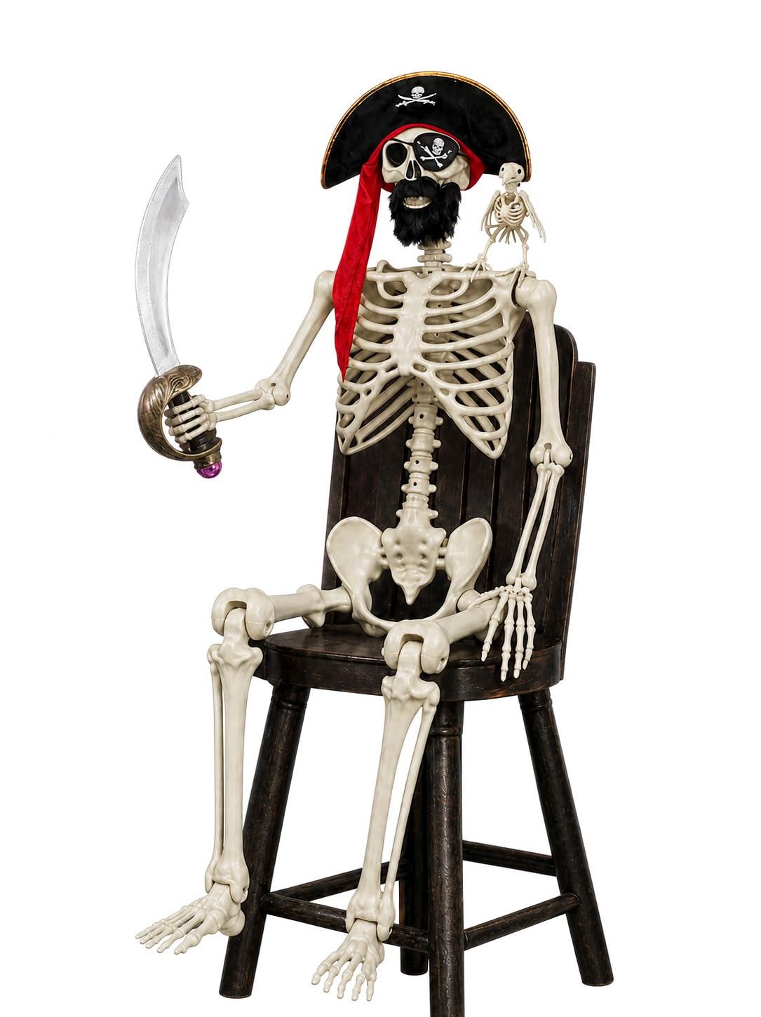 5.4 Ft Halloween Skeleton Decoration U9224