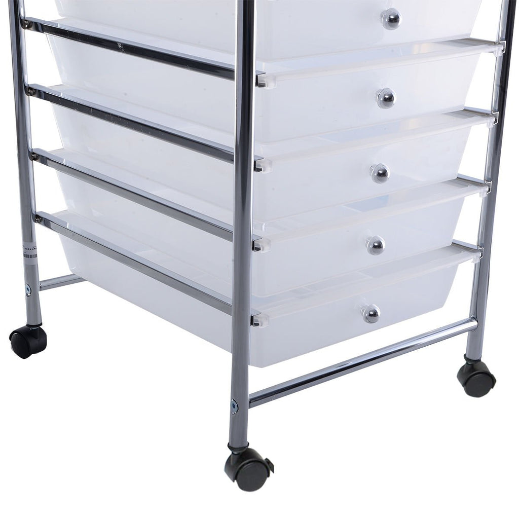 10 Drawer Rolling Storage Cart F6833