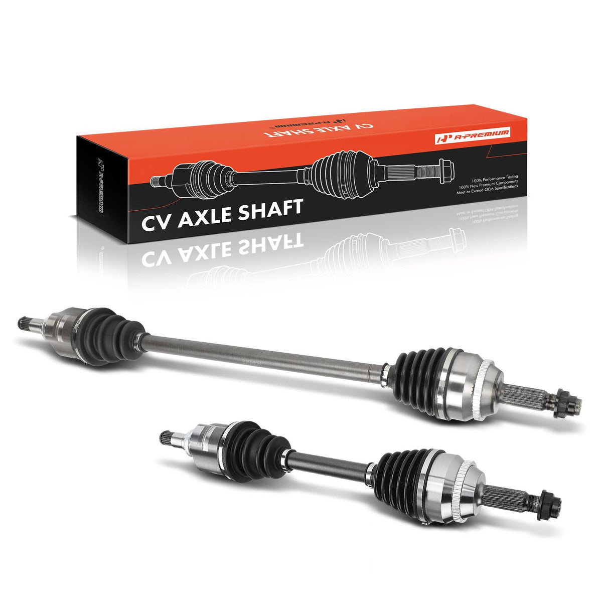 Set of 2 Front CV Axle Shaft Assembly K535323