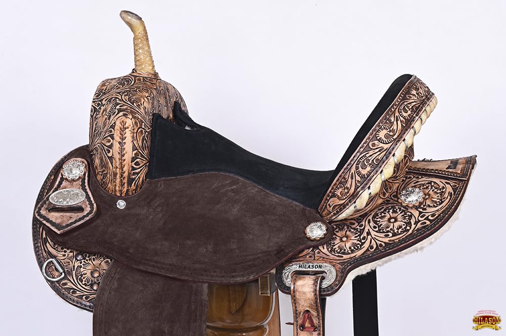 Antique Brown Western Saddle Q888981