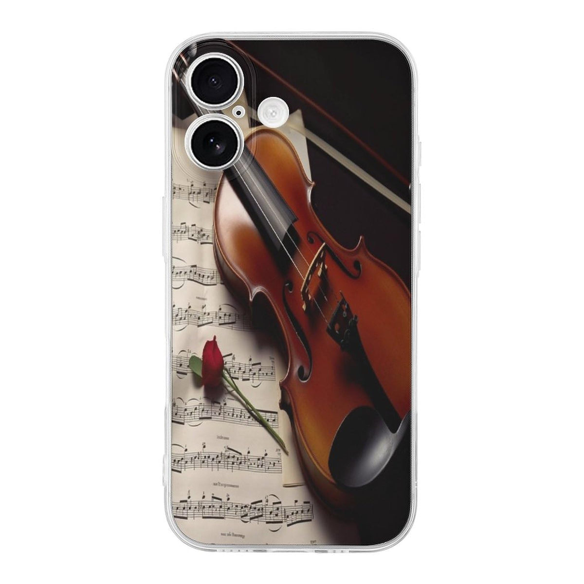 iPhone 17 Slim Shockproof Transparent Case O231
