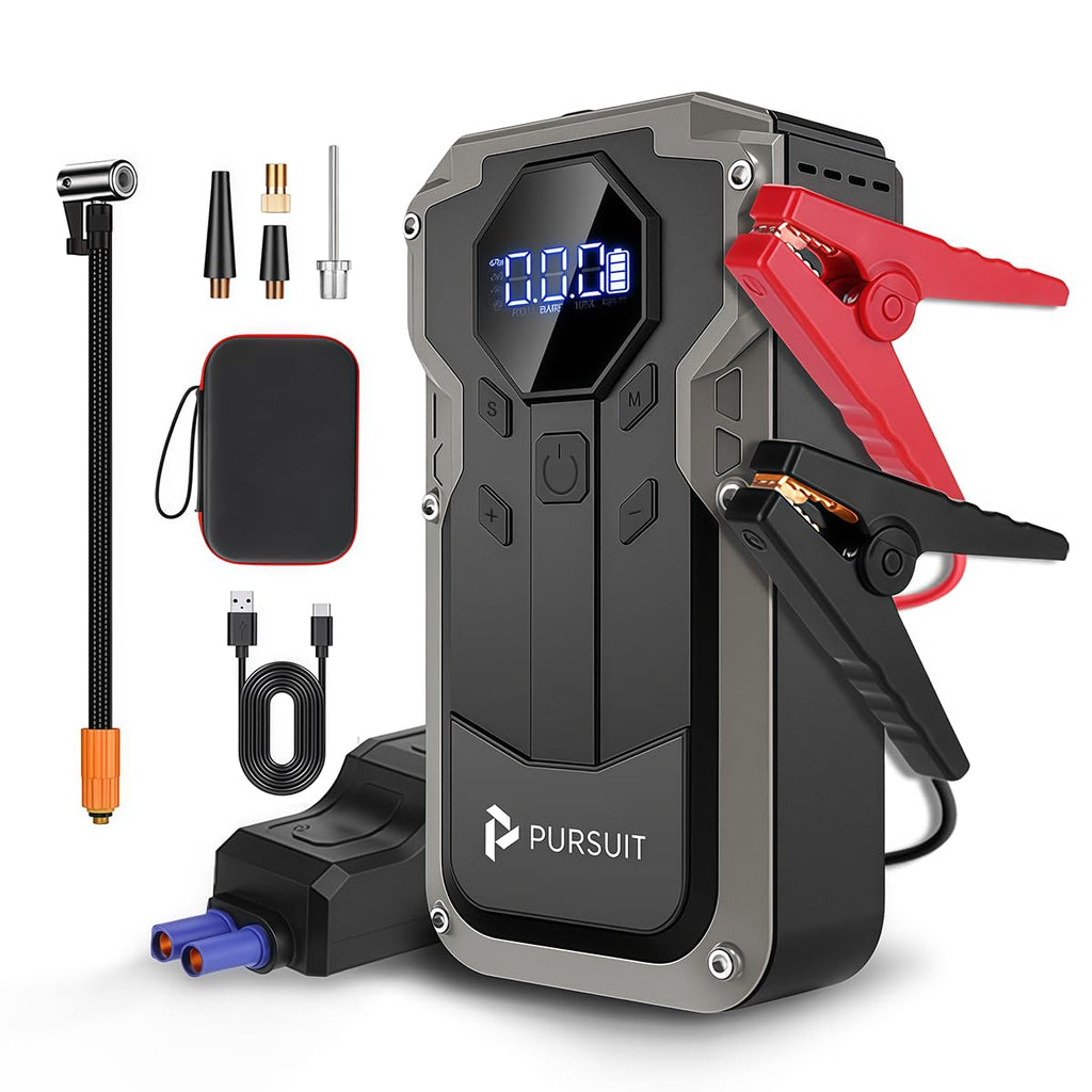 2000A Peak 150PSI Portable Jump Starter with Air Compressor T716
