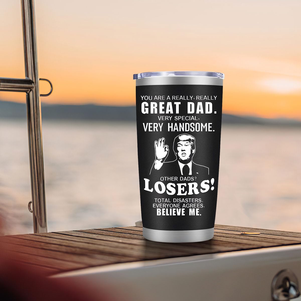 20 oz Black Tumbler Mug V20900