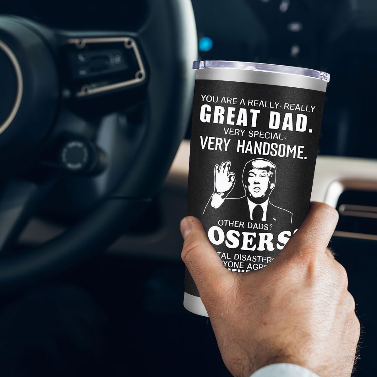20 oz Black Tumbler Mug V20900