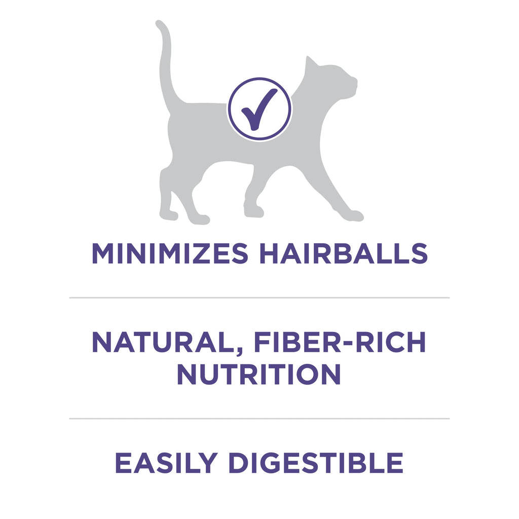 Natural Hairball Control Dry Cat Food, 16 lb Bag U126475