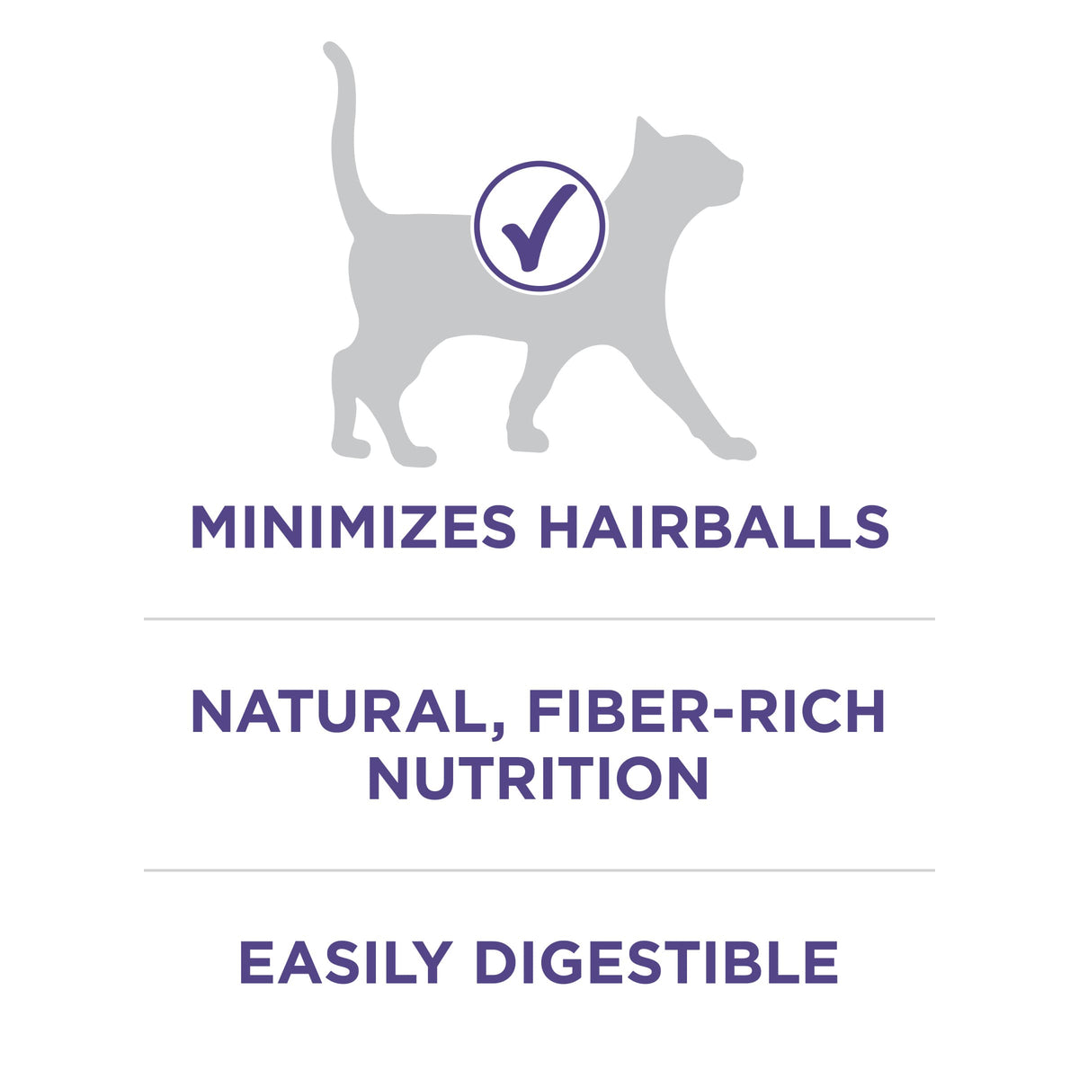 Natural Hairball Control Dry Cat Food, 16 lb Bag U126475