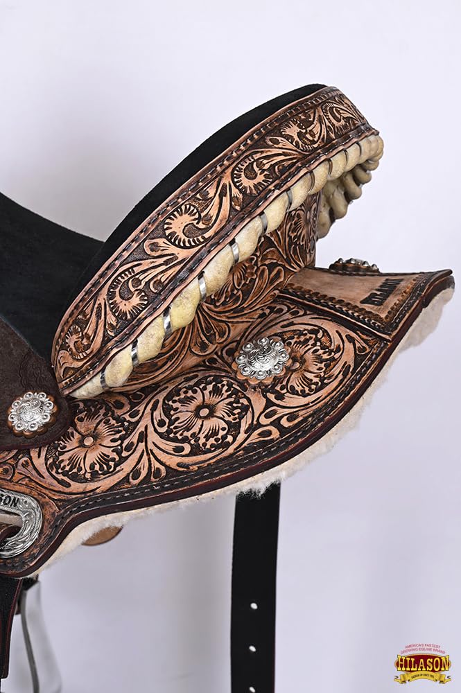 Antique Brown Western Saddle Q888981