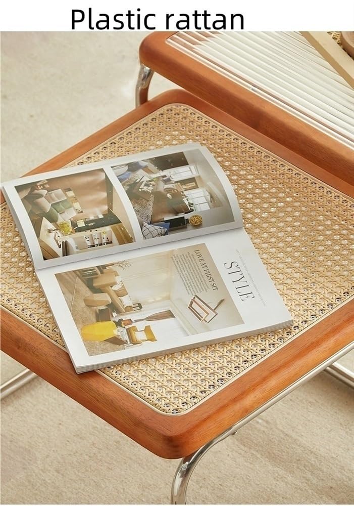 Square Coffee Table Set of 2 Rattan N73392