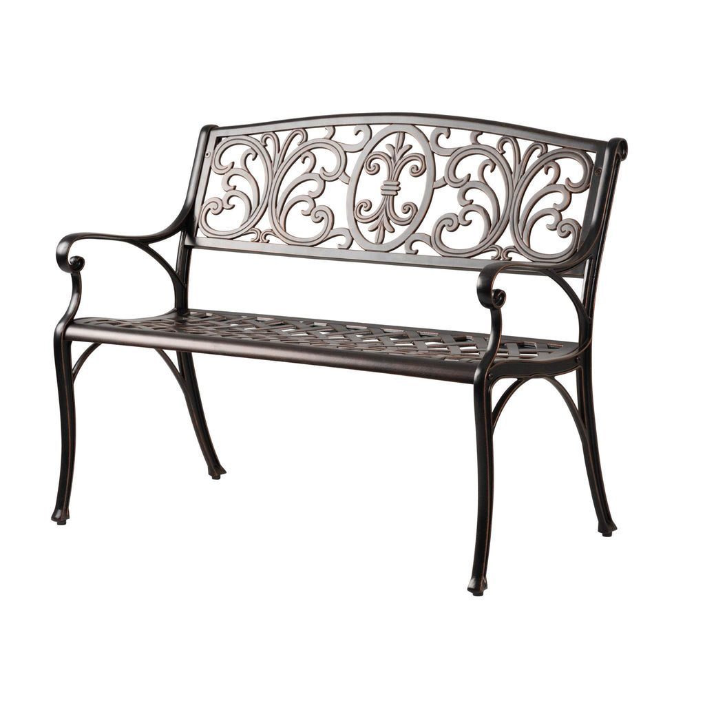 Cast Aluminum Bench N83756