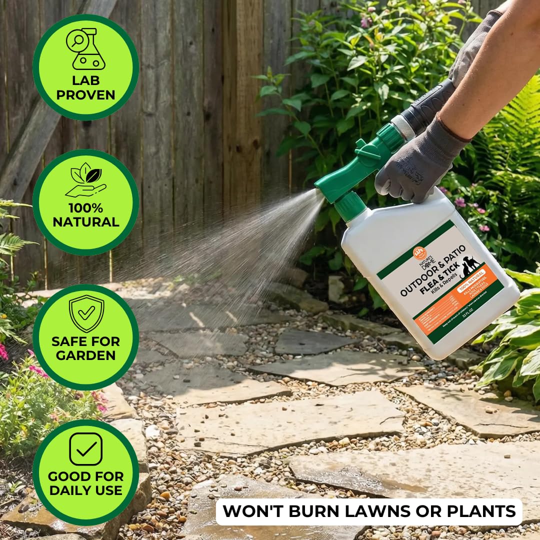 32 oz Hose-End Outdoor Flea & Tick Spray R51824