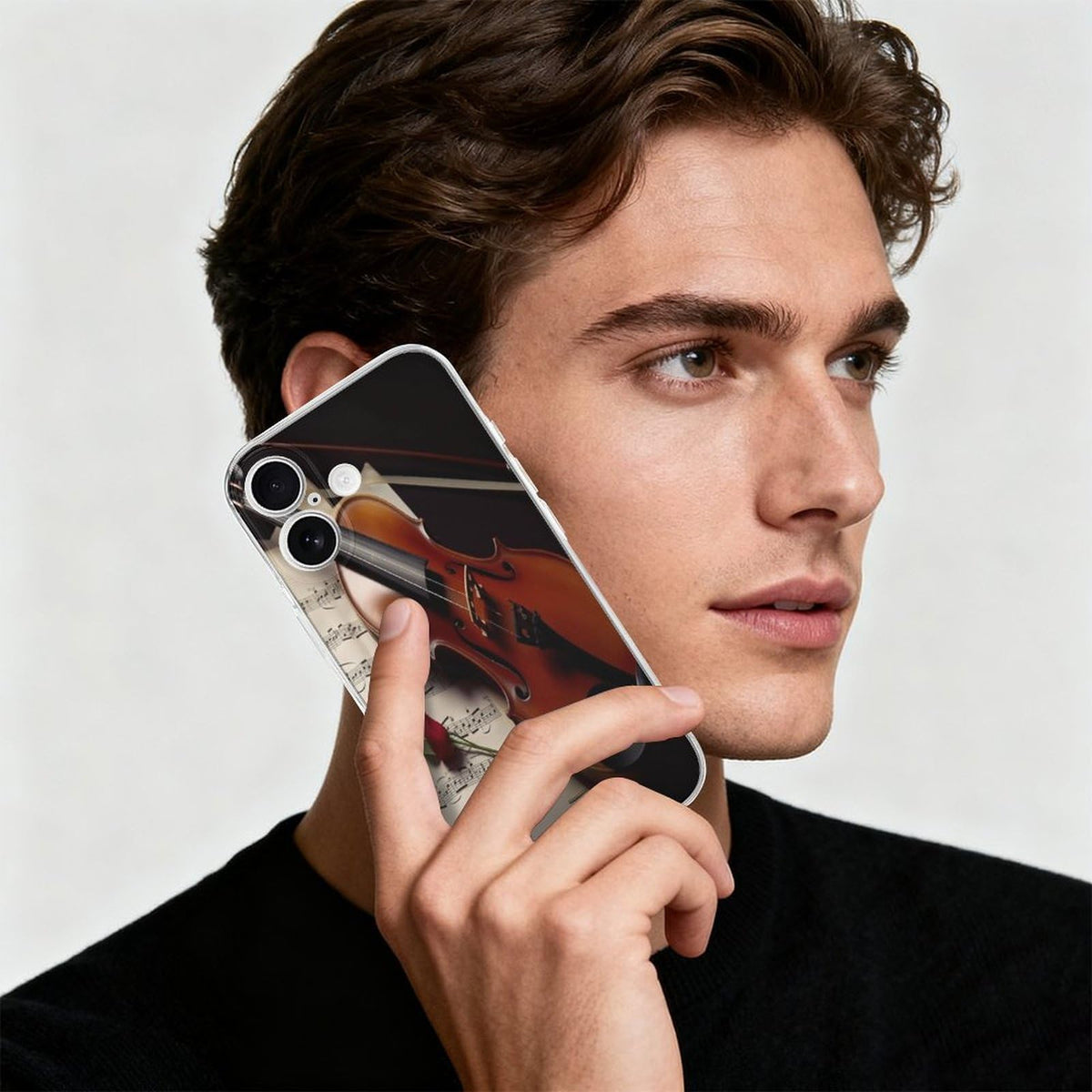 iPhone 17 Slim Shockproof Transparent Case O231