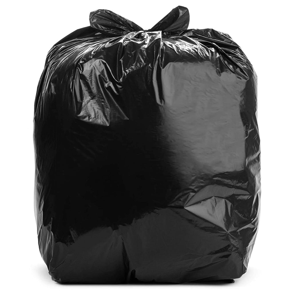 44 Gallon Black Heavy Duty Trash Bags Pack of 100 A858268