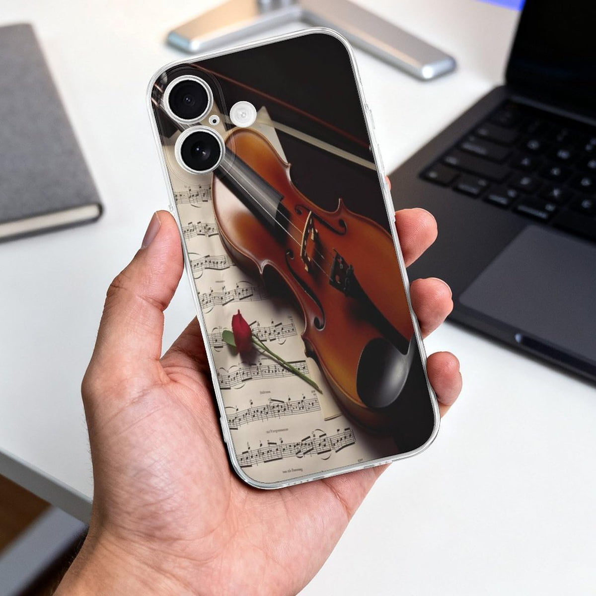 iPhone 17 Slim Shockproof Transparent Case O231
