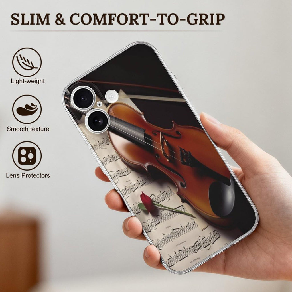 iPhone 17 Slim Shockproof Transparent Case O231