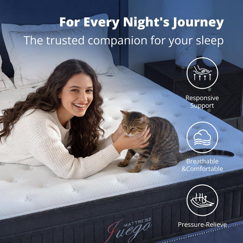 12 inch Full Size Cooling Hybrid Mattress I66973
