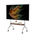 Rolling TV Stand for 32-75" TVs with Shelf I387