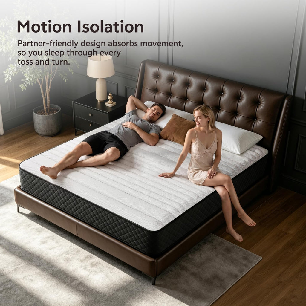 Full Size 12 Inch Hybrid Mattress B8017