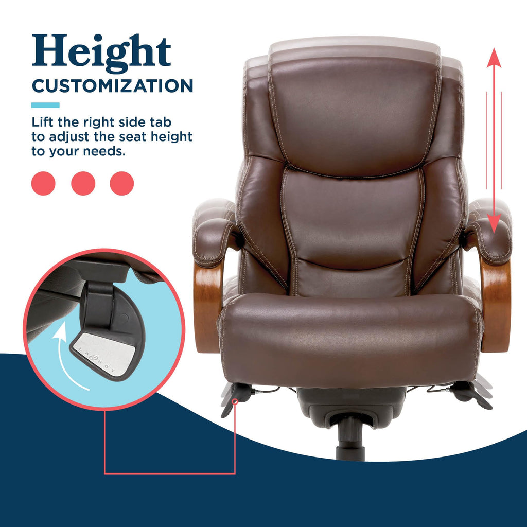 Big and Tall Leather Executive Office Chair T85740