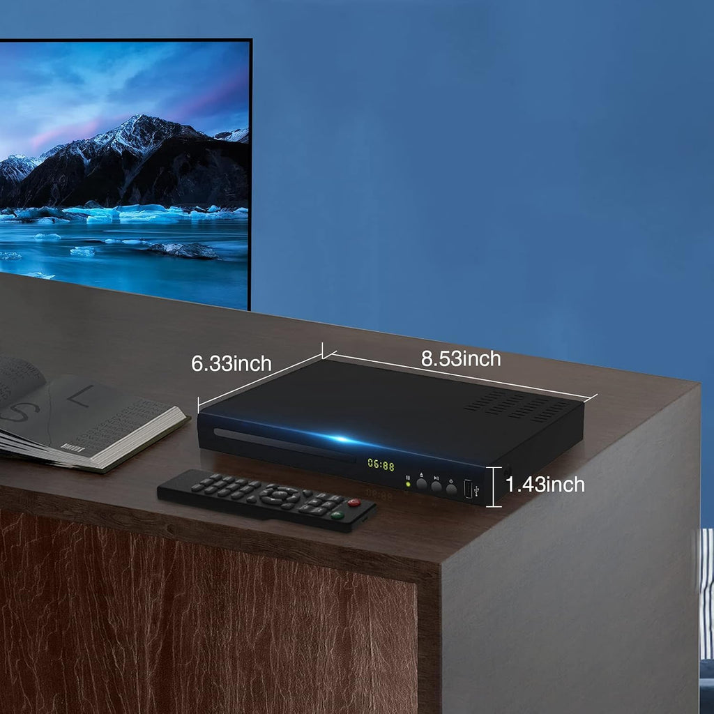 Blu Ray DVD Player 1080P Disc System with HDMI AV Cable T228823