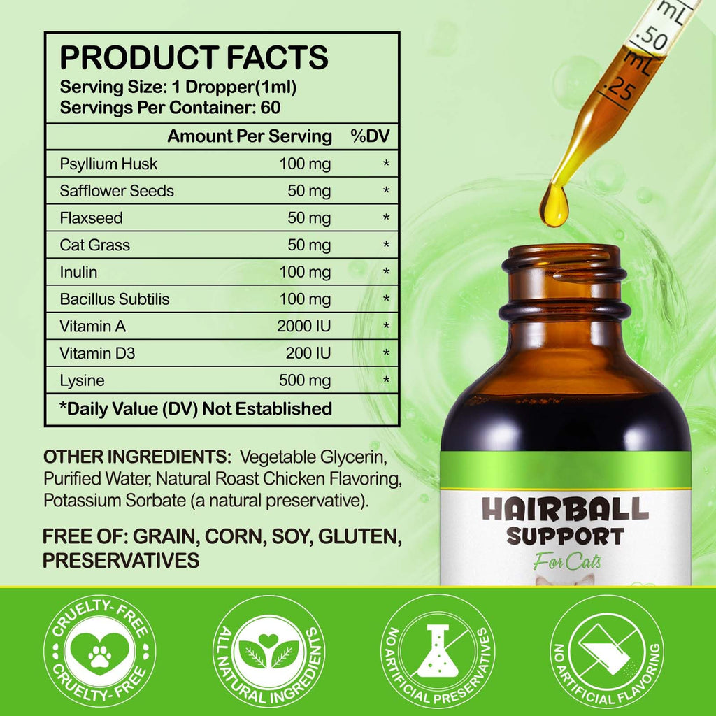 Chicken Flavor Hairball Treatment for Cats R2753