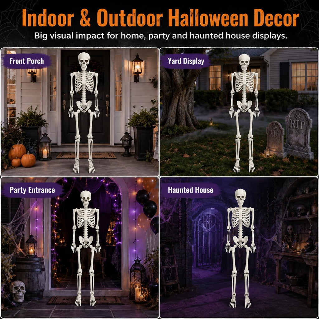 5.4 FT Poseable Skeleton A35637