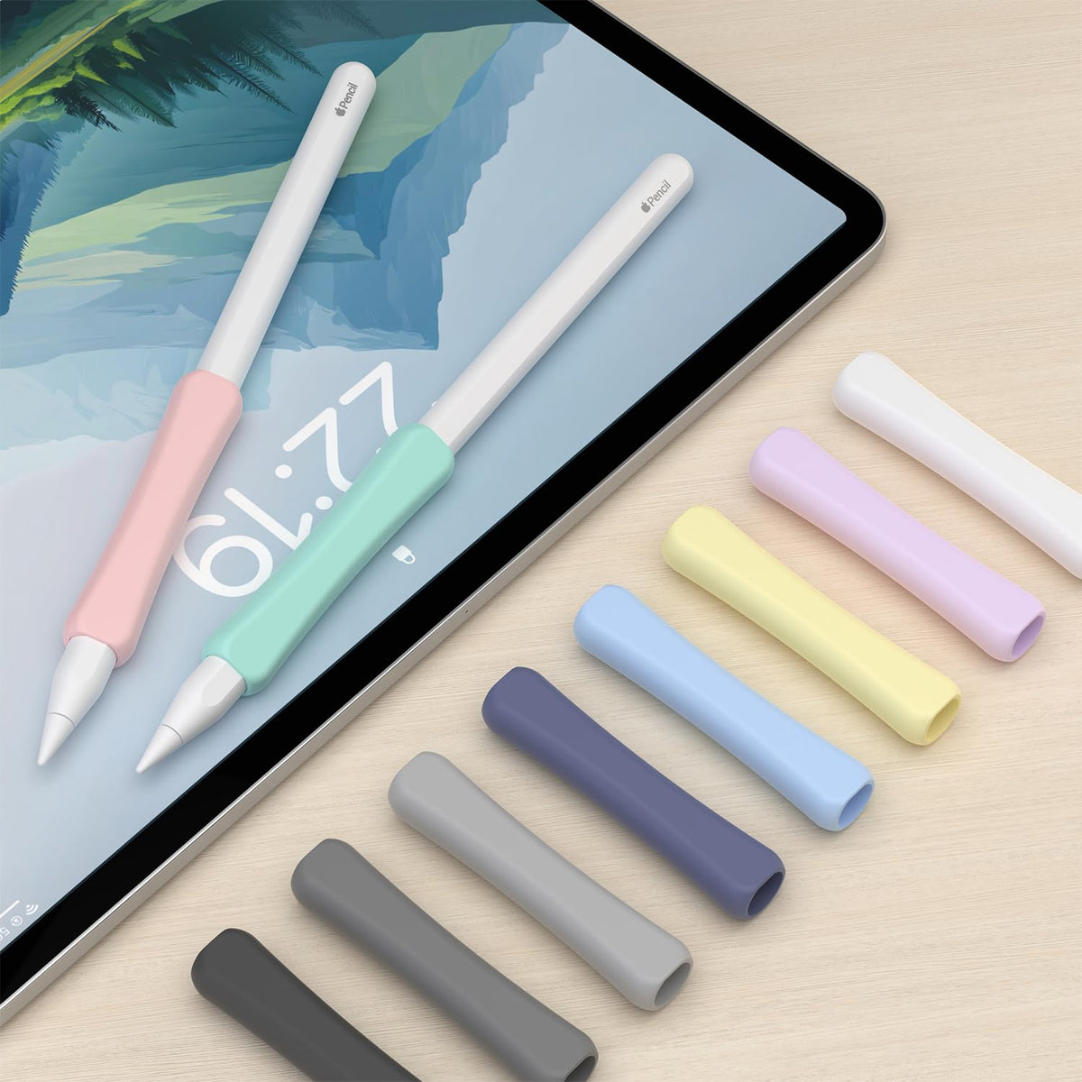Silicone Grip Compatible with Apple Pencil 2nd Generation, USB-C & Pro Y313054
