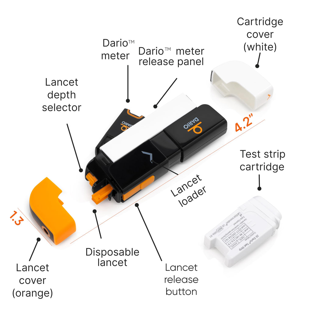 Smart Glucose Monitor Kit with 25 Strips R14202