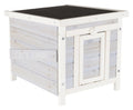 Small Outdoor Cat House with Raised Floor O24046